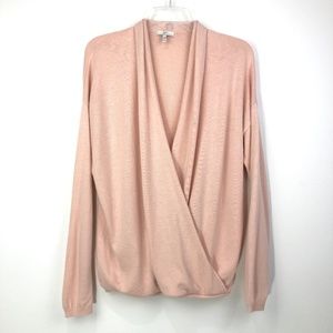 Joie Wrap Cross Front Pullover Sweater